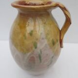 Ceramic jug, provencal style, nice size, with handle