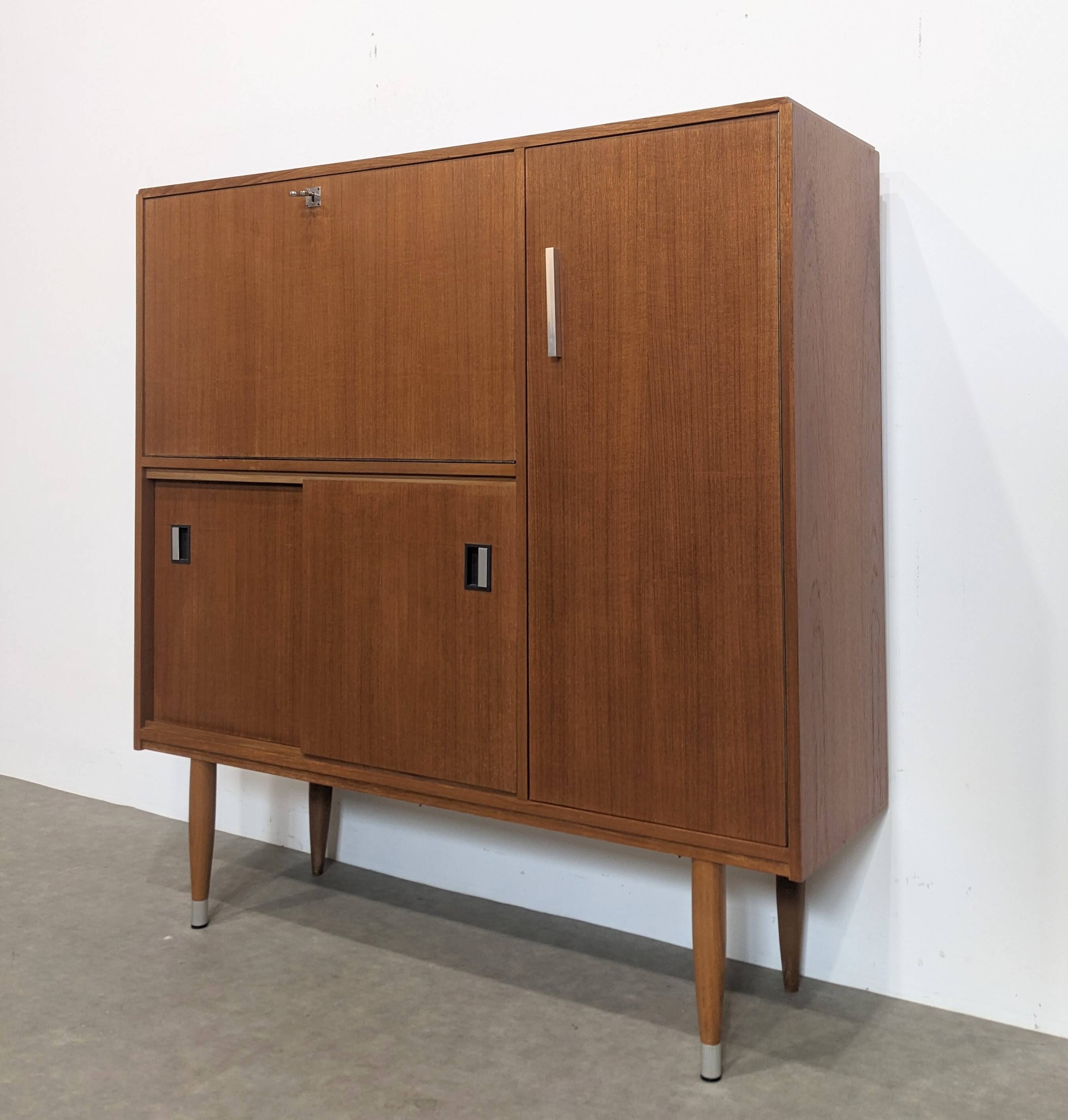 Vintage highboard: secretary, bar