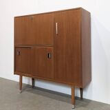 Vintage highboard: secretary, bar