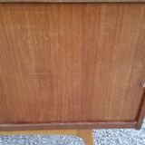 Scandinavian teak row of the 50s