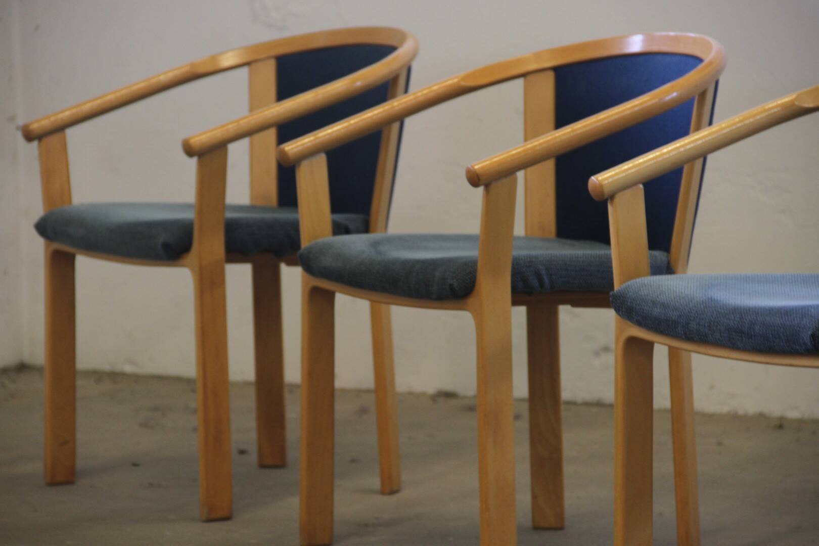 Beech Wood Dining Chairs by Rud Thygesen & Johnny Sørensen for Magnus Olese