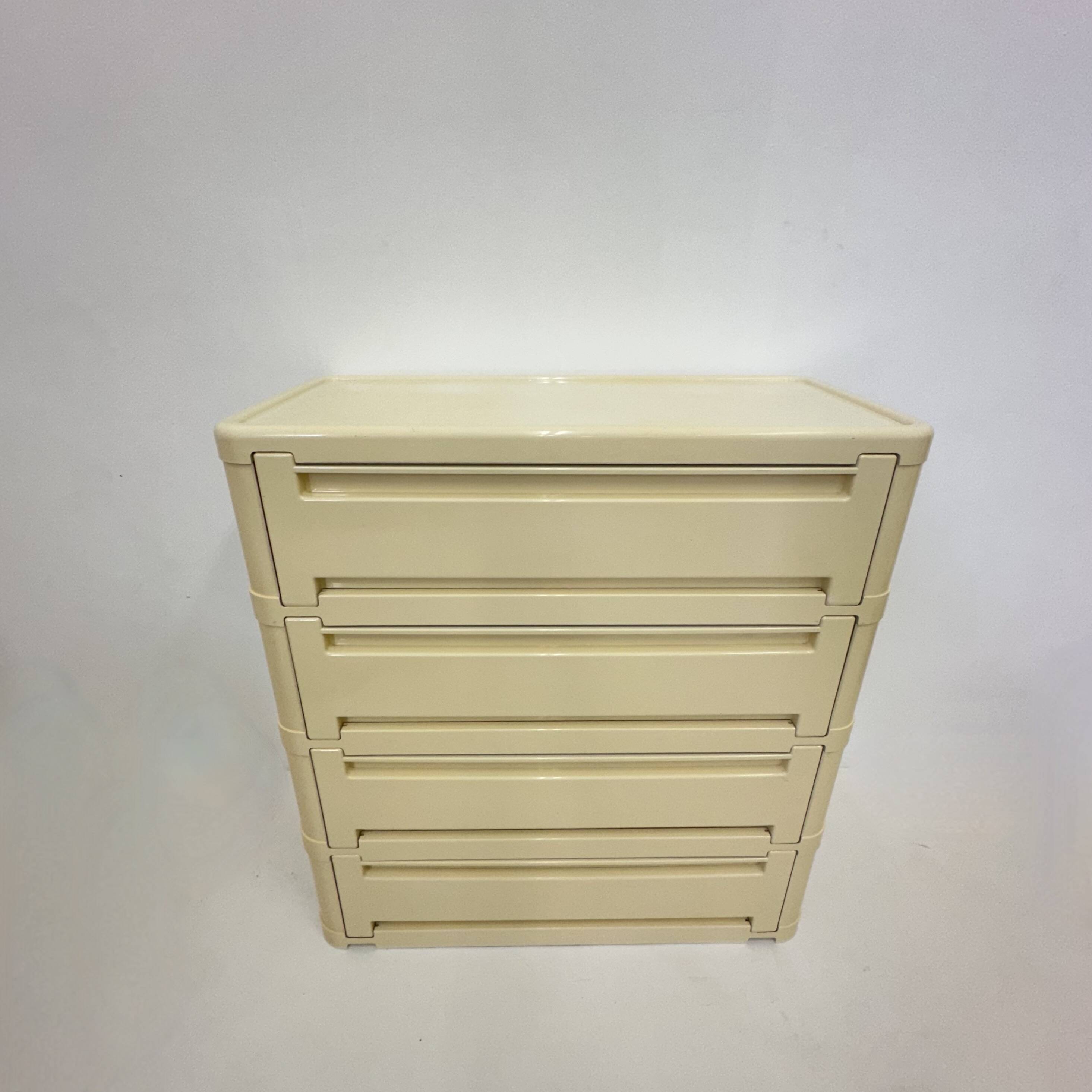 Olaf Von Bohr for Kartell Mod. 4963 Chest of Drawers, Italy 1970s