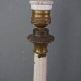 Antique columnar lamp