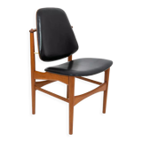 Chaise danoise en teck conçue par Arne Hovmand-Olsen pour Jutex