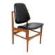 Danish teak chair designed by Arne Hovmand-Olsen for Jutex