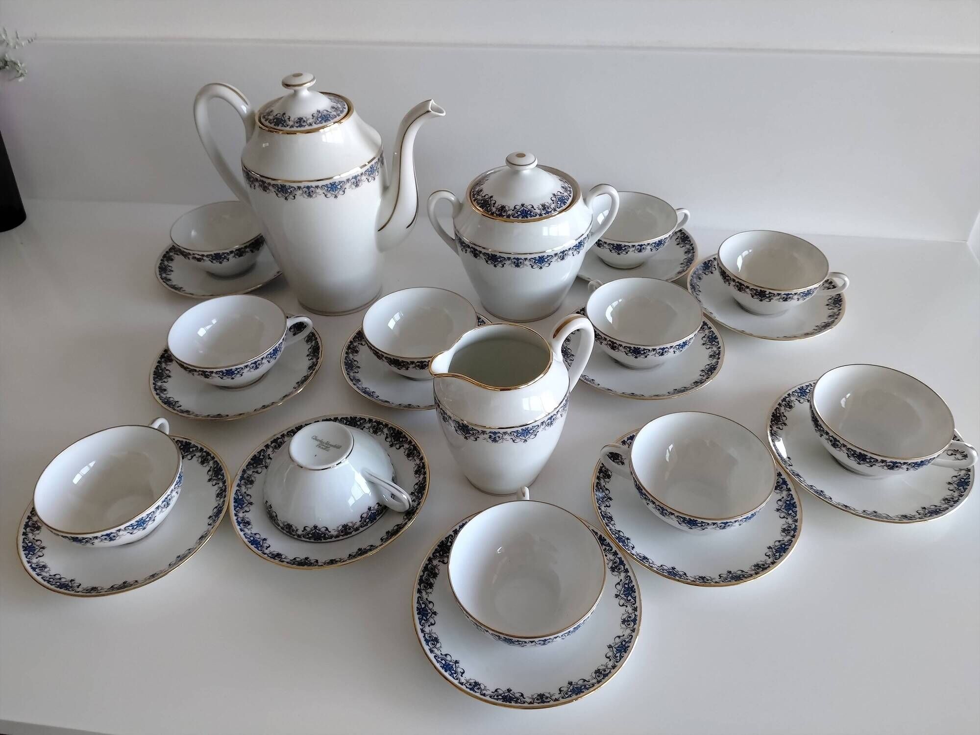 Service à thé/ café Charles Ahrenfeldt Limoges
