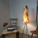 Lampadaire tripode vintage
