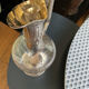 Carafe argent vermeil raisins