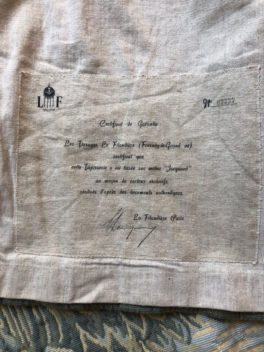 La Filandière tapestry