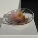 Contemporary pink blown glass bowl Carlos Vieira D21