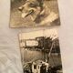 Duo of Vintage Photographs (1970s/1980s) on Panels – Fishing Boat