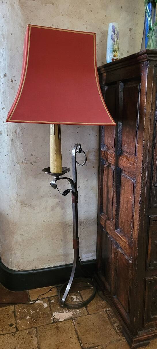 Adnet floor lamp