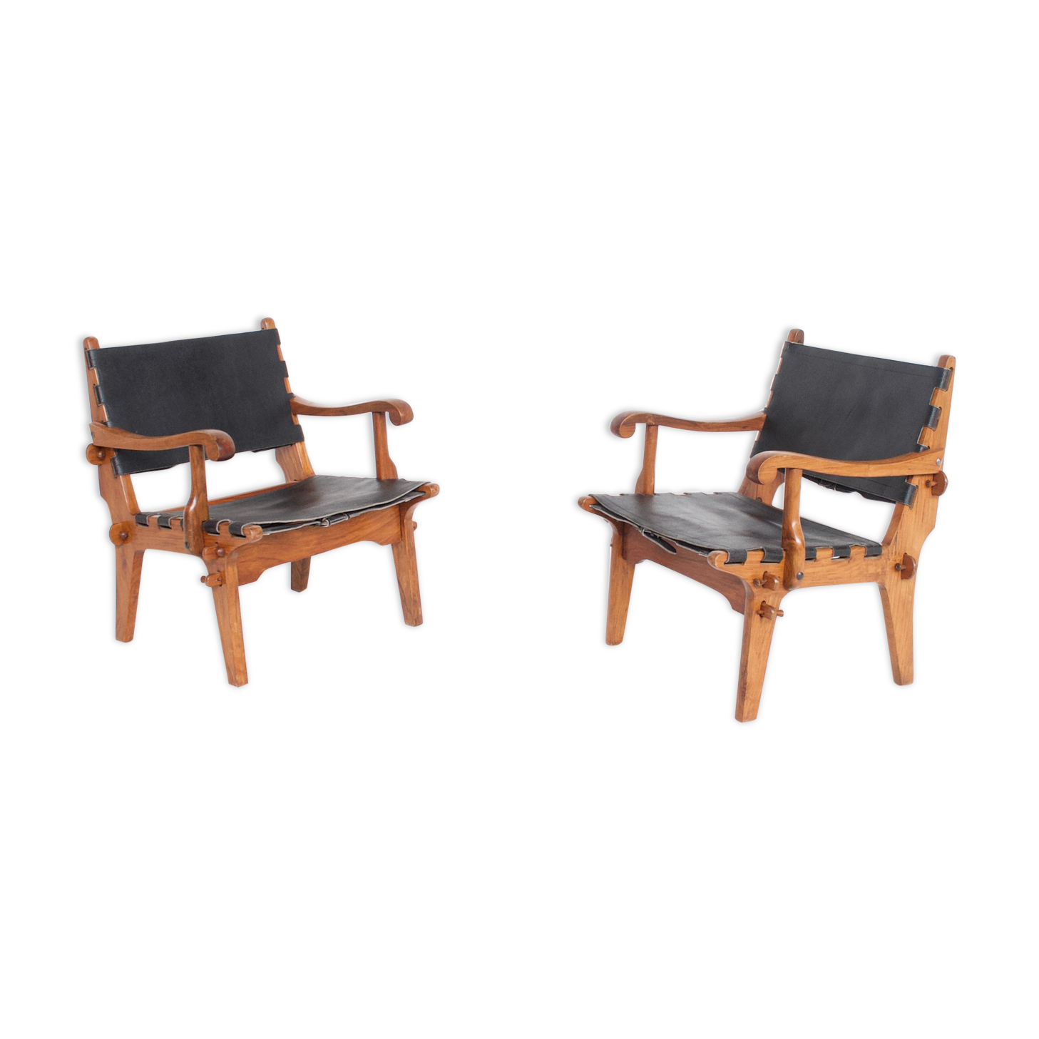 Pair of armchairs by Angel Pazmino circa 1960
