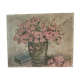 Tableau de charme fleurs rose