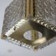 Lustre laiton verre vintage
