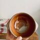 Set of three bowls in ancient sandstone