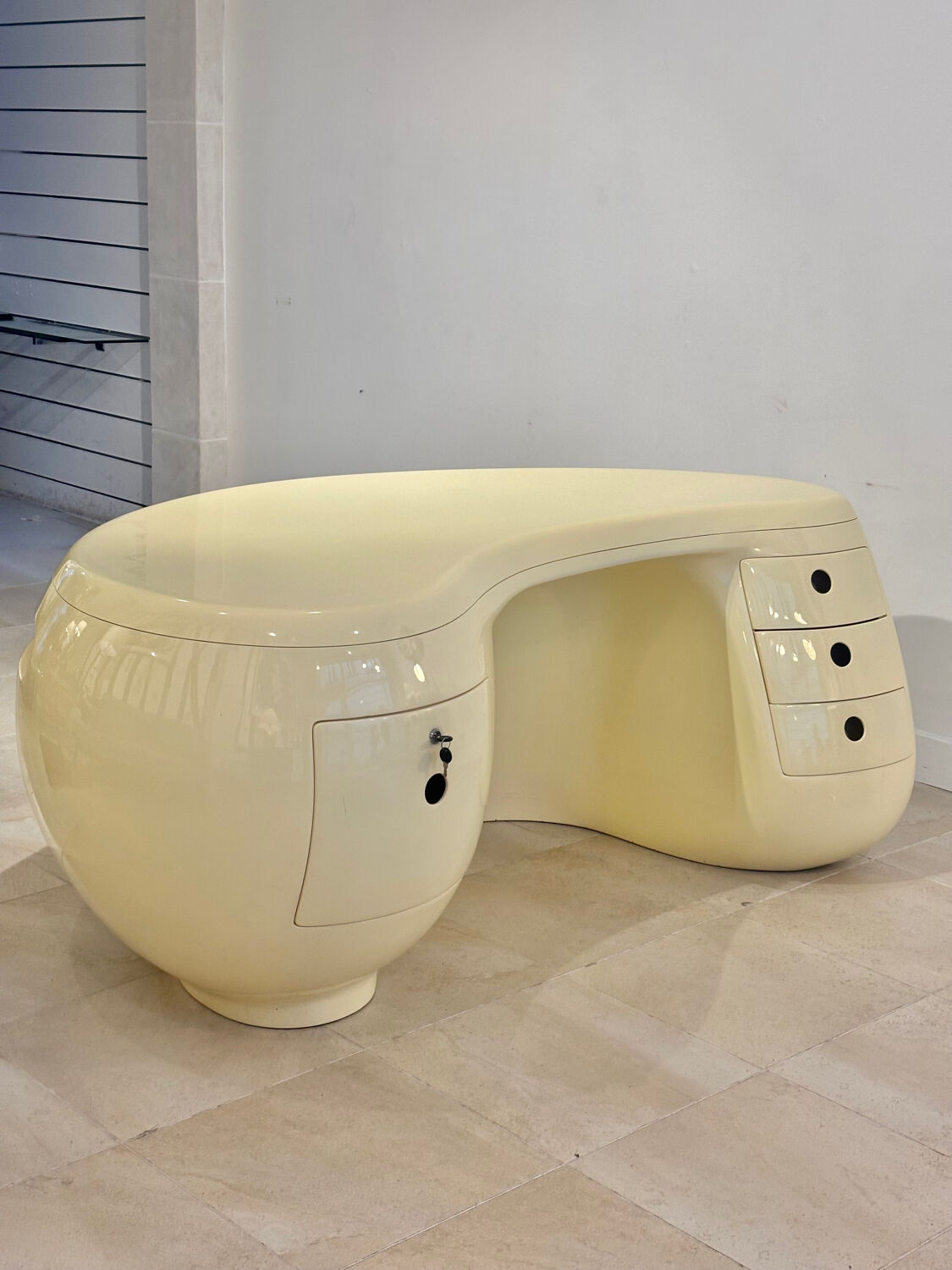 Boomerang desk by Maurice Calka