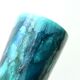 Blue chalice-style vase by Jean Robert Forget, 70s