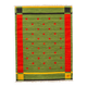 NOS Scandinavian 20th century modern flat weave rug by Karin Bernholm. 227/