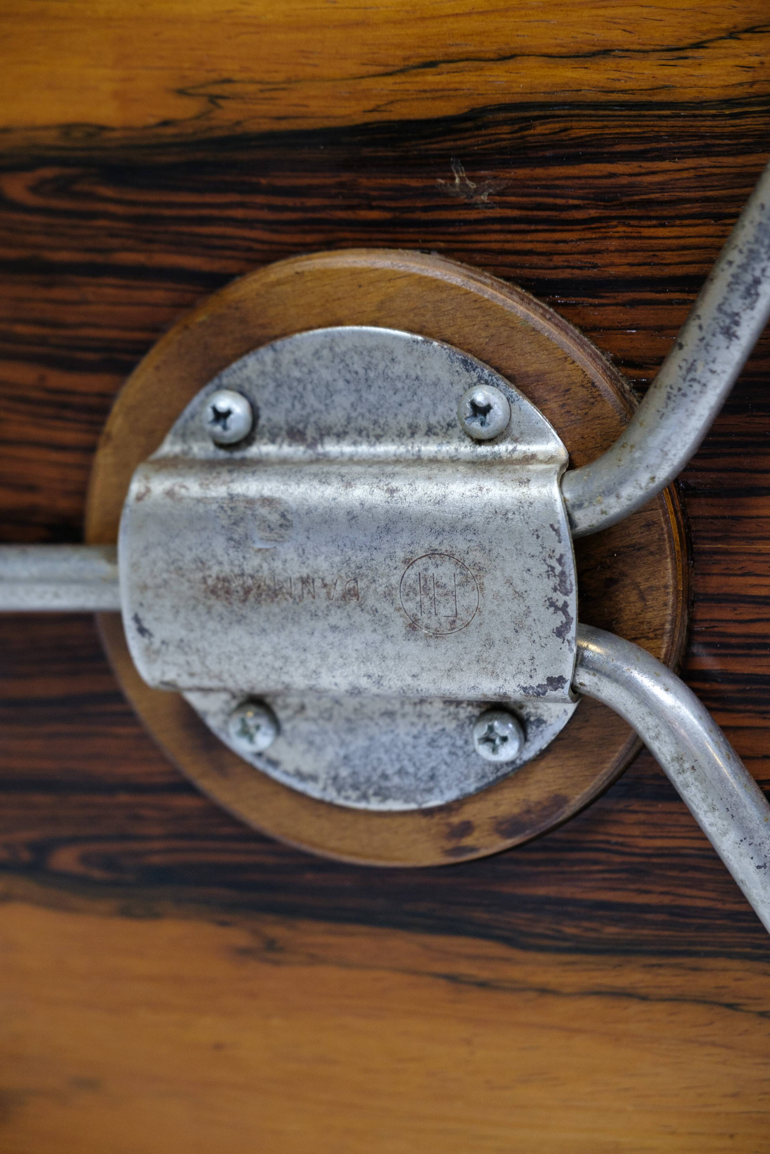 Set Of 6 Ant Chairs Model 3101 Made In Rosewood By Arne Jacobsen For Fritz Hansen From 1950s