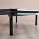 Table basse extensible cubiste, années 1980