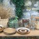 Old folding table