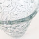 Ancient vase made of chiseled glass
