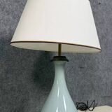 Baluster-shaped lamp in celadon porcelain, Napoleon III period, circa 1880