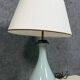 Baluster-shaped lamp in celadon porcelain, Napoleon III period, circa 1880