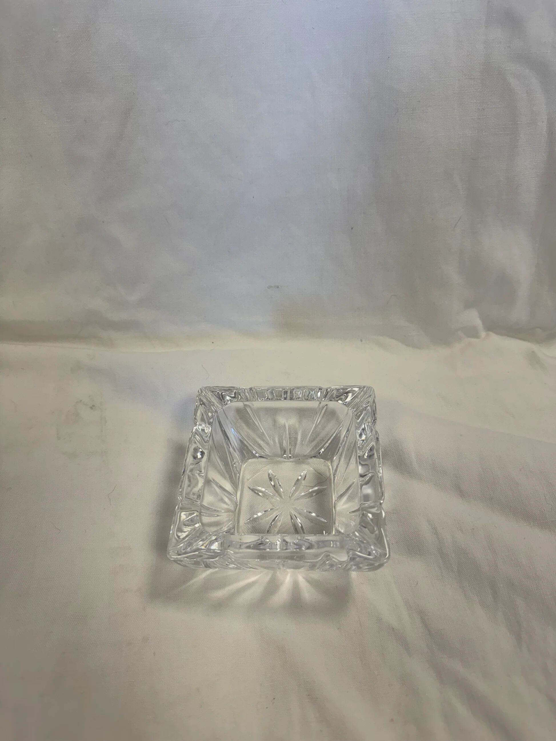 Crystal ashtray