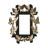 Gilted carved wooden photo frame