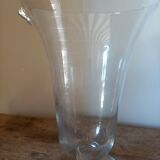 Graduated glass vase 1930