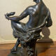 Bronze ancient allegory of the "Arts" sculpture