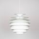 Danish vintage pendant lamp Barcelona by Bent Karlby, Lyfa, 1960s