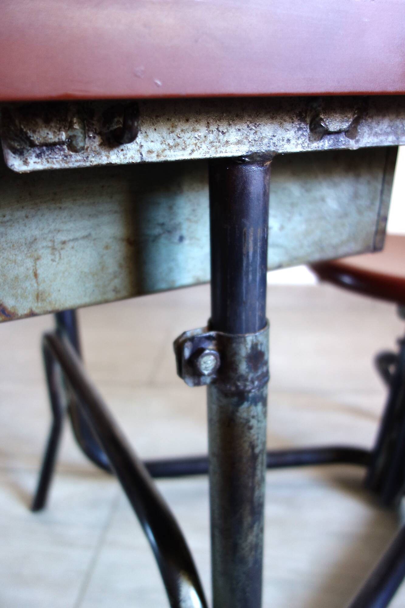 Old school desk from the 1930s