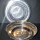 Vintage openwork stove sub-dish in silver metal NPA - Hospitality silverware restaurant bistro