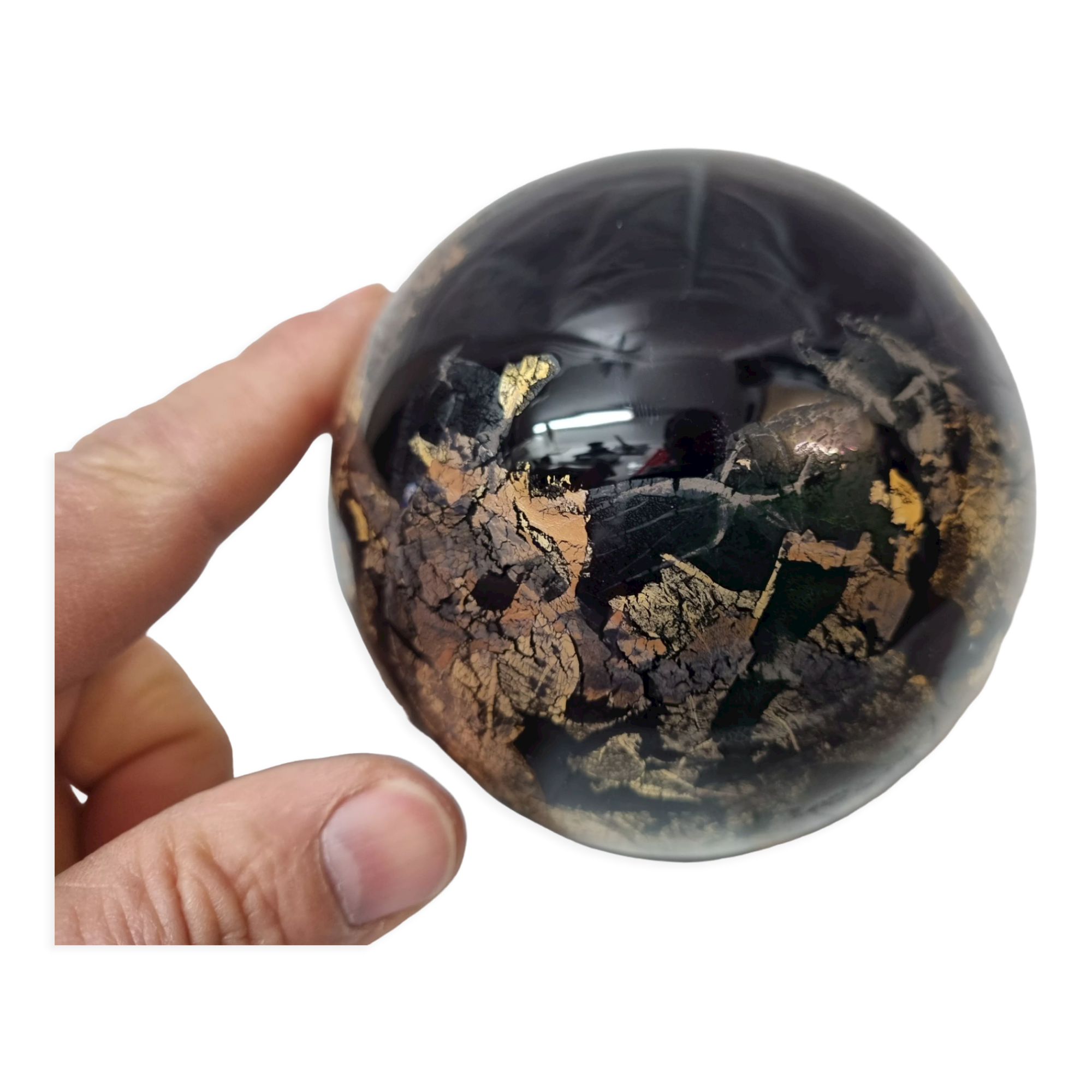 Isle of Wight Glass & Gold Leaf Presspress