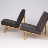Mid-century domus lounge chairs by alf svensson for dux, 1950s, set of 2