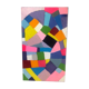 Abstract rose oil knife painting