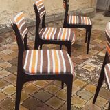 6 vintage Scandinavian chairs year 70