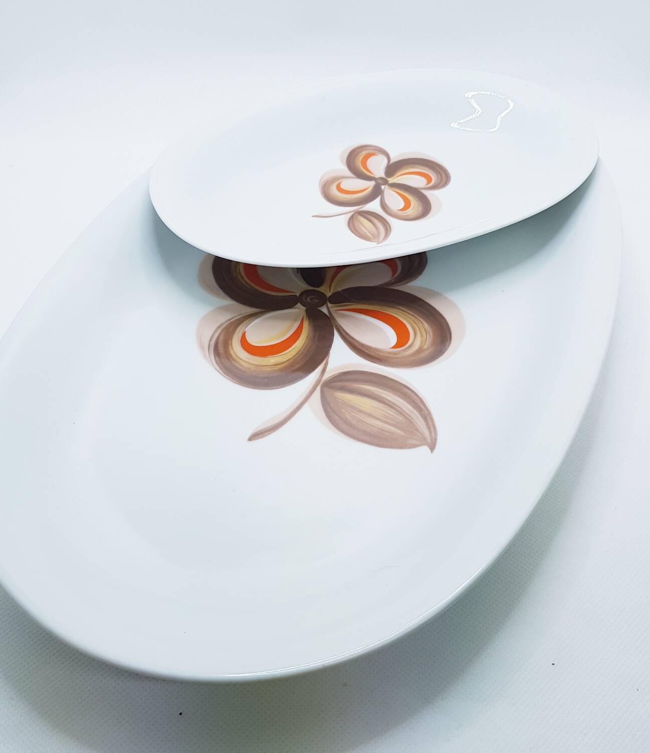 Service de table grande fleur