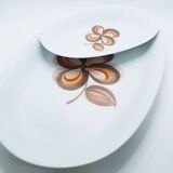 Service de table grande fleur