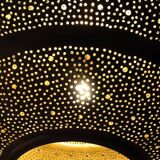 Moroccan brass pendant light