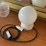 Lampe à poser opaline