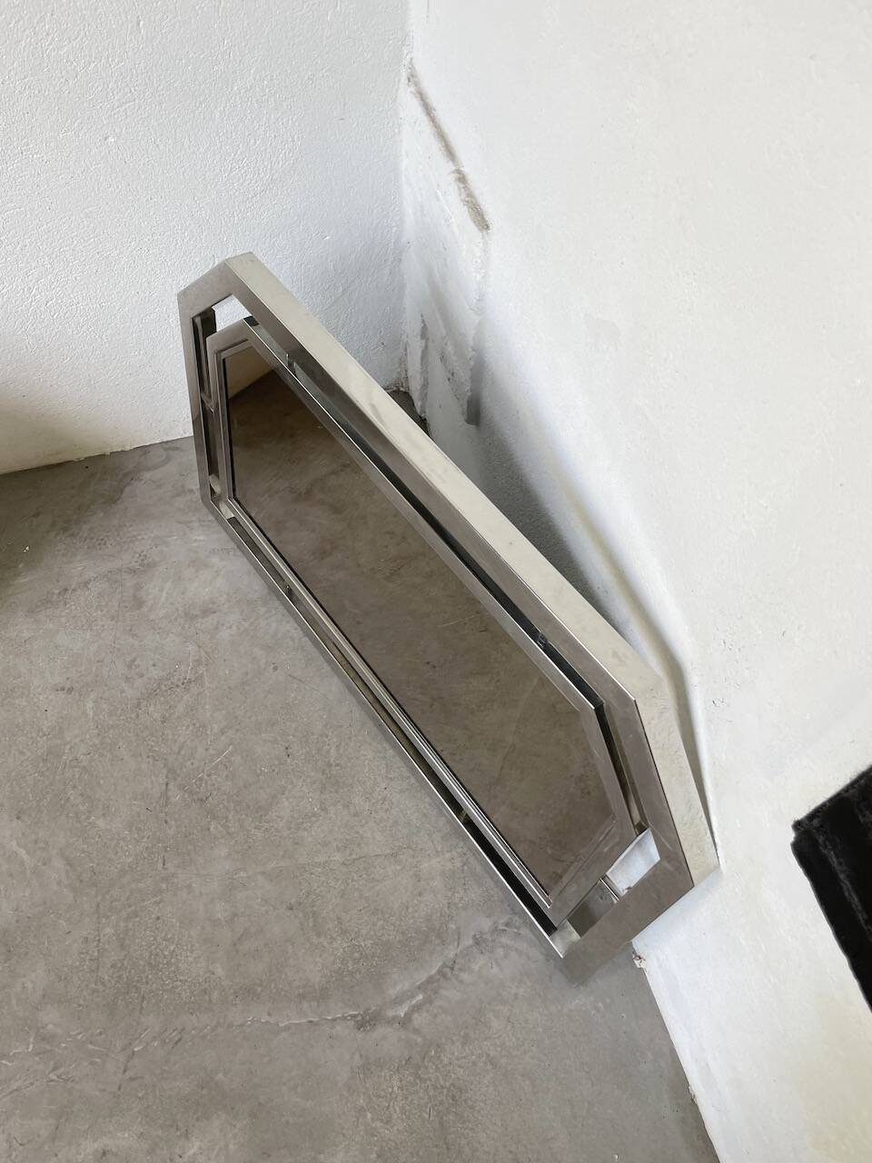 Art Deco Chrome Mirror