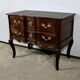 Commode Sauteuse en Amarante et Acajou, époque Louis XV – XVIIIe