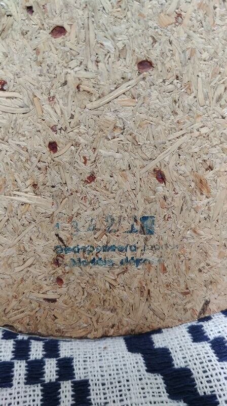 Mirror shape free 50s silver metal