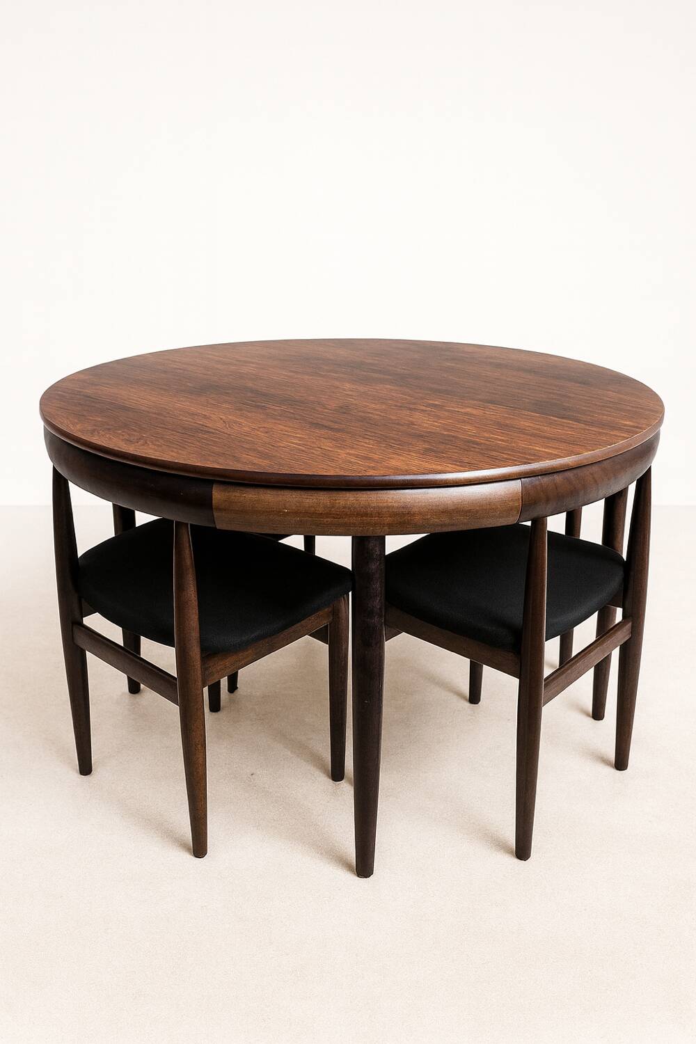 Roundette dining set by Hans Olsen, Denmark 1960s