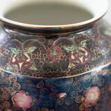 Antique Japanese porcelain vases, Meiji period, 19th century, oriental porcelain art, in