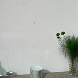 10 assiettes à dessert en porcelaine de Limoges blanches